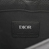 CHRISTIAN DIOR クリスチャンディオール サドルショルダーバッグ ブラック ユニセックス レザー ボディバッグ Aランク 中古 銀蔵