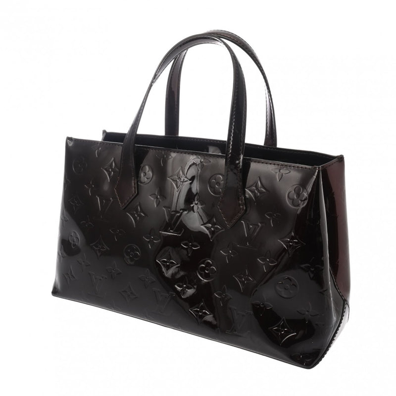 LOUIS VUITTON ルイヴィトン モノグラムヴェルニ ウィルシャー PM アラマント M93641 レディース モノグラムヴェルニ ハンドバッグ Bランク 中古 銀蔵