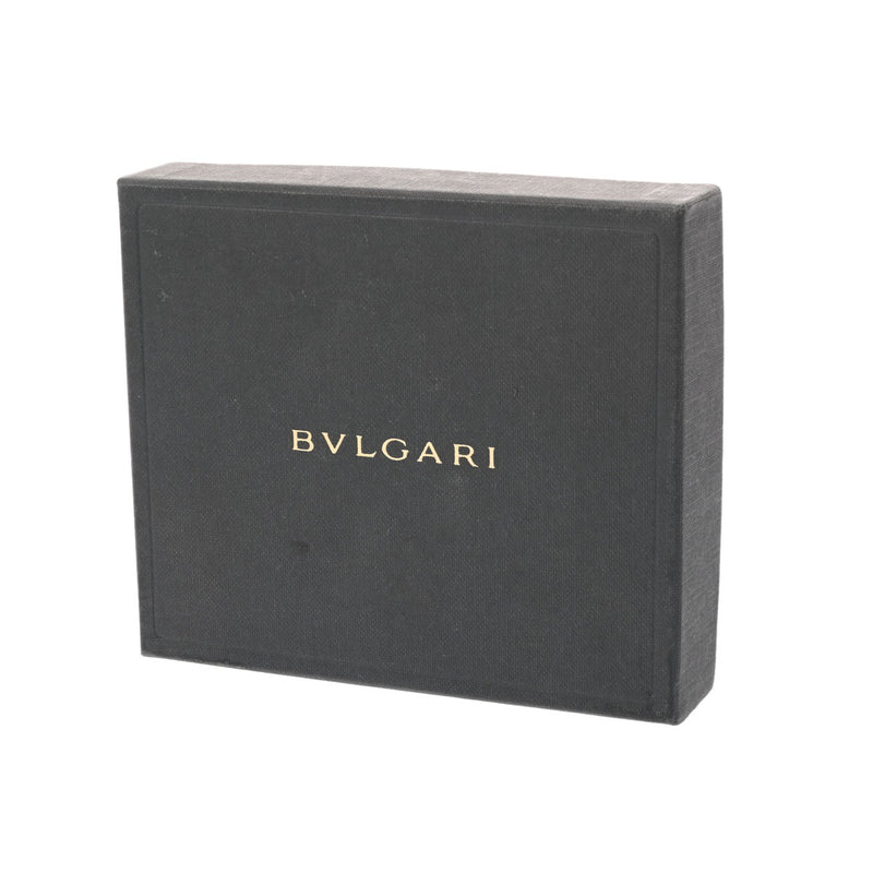 BVLGARI ブルガリ 二つ折り財布 ダークブラウン メンズ レザー 長財布 ABランク 中古 銀蔵