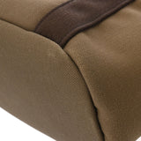 HERMES エルメス サックドパンサージュ グルーム カーキ/ブラウン X刻印(2016年頃) レディース トワルミリタリー トートバッグ ABランク 中古 銀蔵