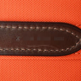 HERMES エルメス サックドパンサージュ グルーム カーキ/ブラウン X刻印(2016年頃) レディース トワルミリタリー トートバッグ ABランク 中古 銀蔵