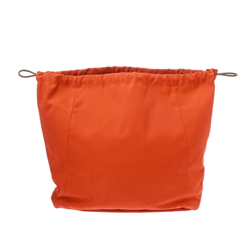 HERMES エルメス サックドパンサージュ グルーム カーキ/ブラウン X刻印(2016年頃) レディース トワルミリタリー トートバッグ ABランク 中古 銀蔵