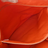 HERMES エルメス サックドパンサージュ グルーム カーキ/ブラウン X刻印(2016年頃) レディース トワルミリタリー トートバッグ ABランク 中古 銀蔵