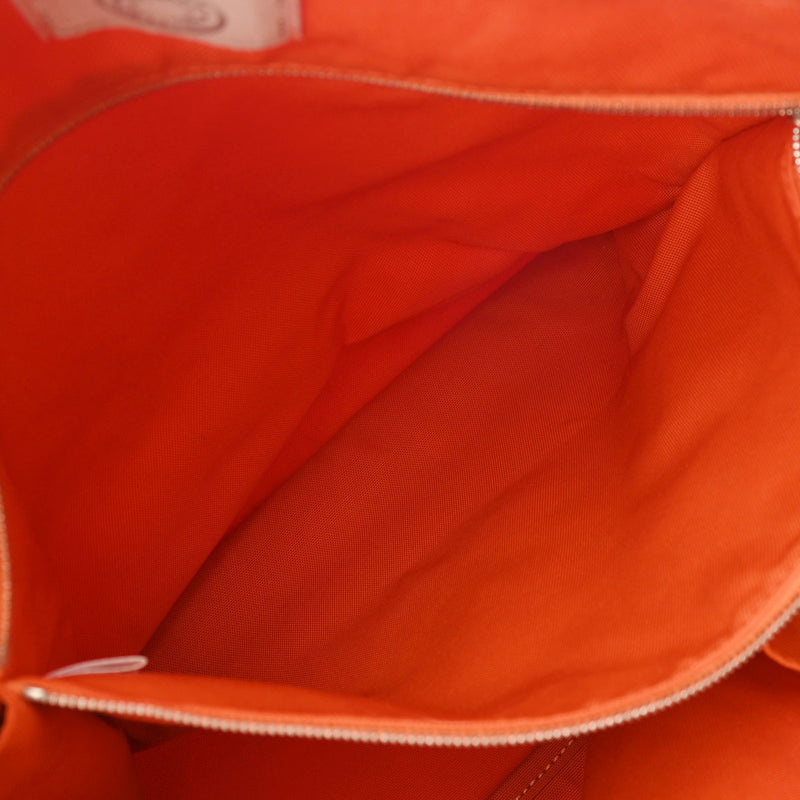 HERMES エルメス サックドパンサージュ グルーム カーキ/ブラウン X刻印(2016年頃) レディース トワルミリタリー トートバッグ ABランク 中古 銀蔵