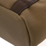 HERMES エルメス サックドパンサージュ グルーム カーキ/ブラウン X刻印(2016年頃) レディース トワルミリタリー トートバッグ ABランク 中古 銀蔵