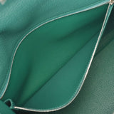 HERMES エルメス ケリー 28 オ・パス 内縫い 2WAY マラカイト/ブルーザンジバル A刻印(2017年頃) レディース トゴ ハンドバッグ Aランク 中古 銀蔵