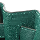 HERMES エルメス ケリー 28 オ・パス 内縫い 2WAY マラカイト/ブルーザンジバル A刻印(2017年頃) レディース トゴ ハンドバッグ Aランク 中古 銀蔵