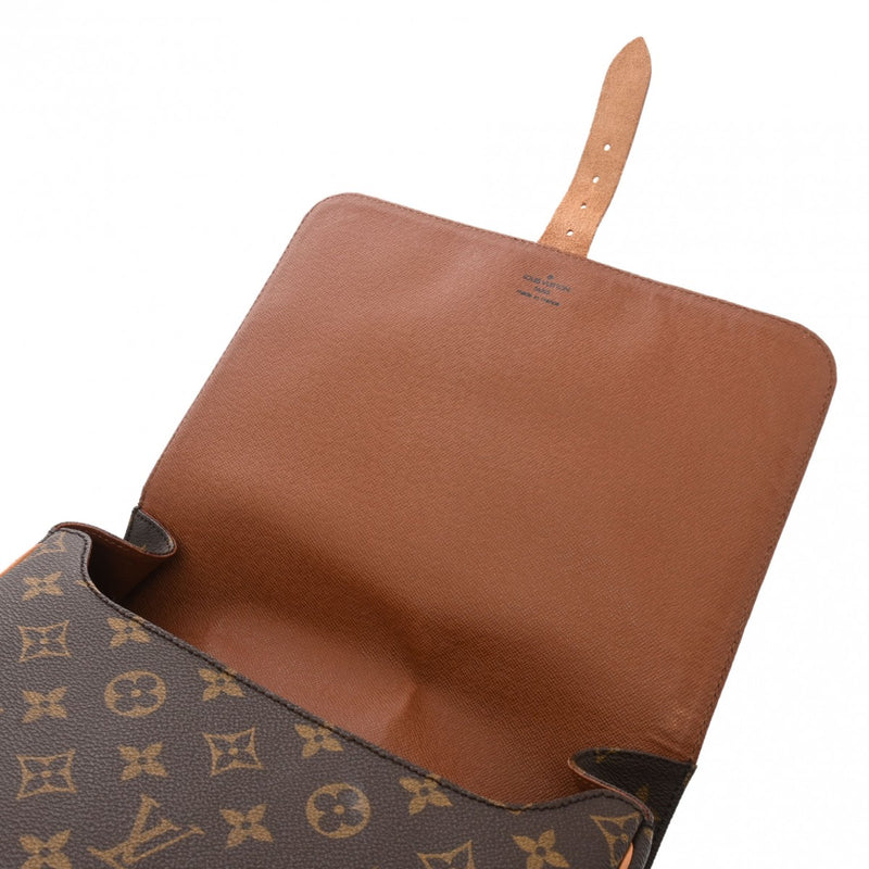 LOUIS VUITTON ルイヴィトン モノグラム カルトシエール GM ブラウン M51252 ユニセックス モノグラムキャンバス ショルダーバッグ ABランク 中古 銀蔵