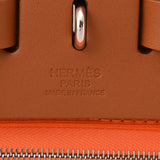 HERMES エルメス エールバッグ ジップ PM 2WAY オレンジ/ゴールド B刻印(2023年頃) レディース トワルミリタリー/ヴァッシュハンター ハンドバッグ ABランク 中古 銀蔵