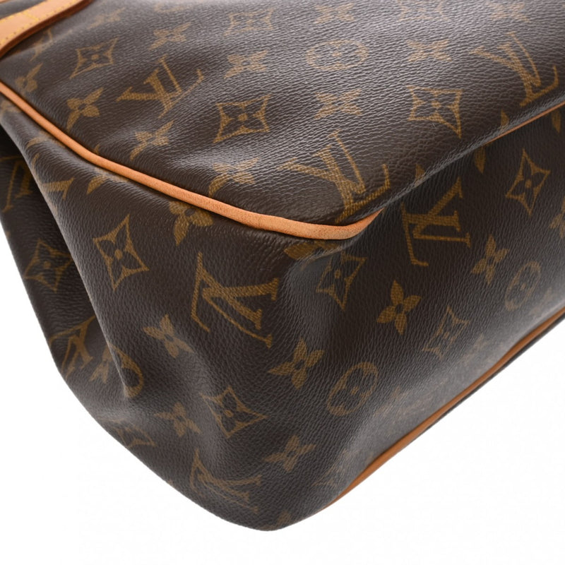 LOUIS VUITTON ルイヴィトン モノグラム バティニョール オリゾンタル ブラウン M51154 レディース モノグラムキャンバス トートバッグ ABランク 中古 銀蔵