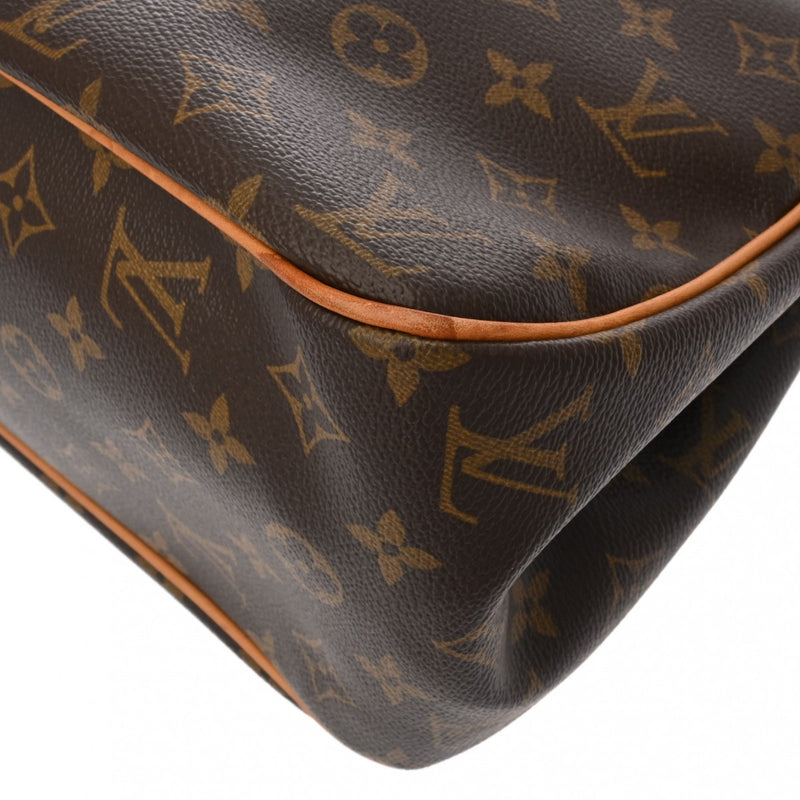 LOUIS VUITTON ルイヴィトン モノグラム バティニョール オリゾンタル ブラウン M51154 レディース モノグラムキャンバス トートバッグ ABランク 中古 銀蔵