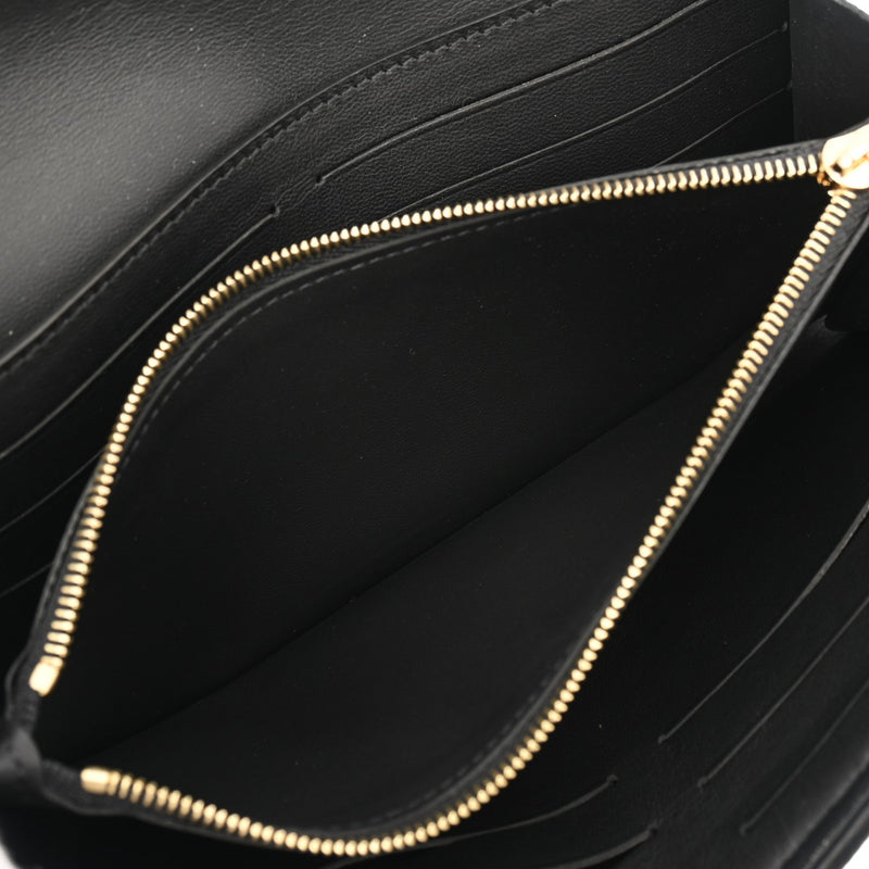 LOUIS VUITTON ルイヴィトン ポルトフォイユ カプシーヌ ベージュ/ブラック M81305 レディース キャンバス レザー 長財布 Aランク 中古 銀蔵