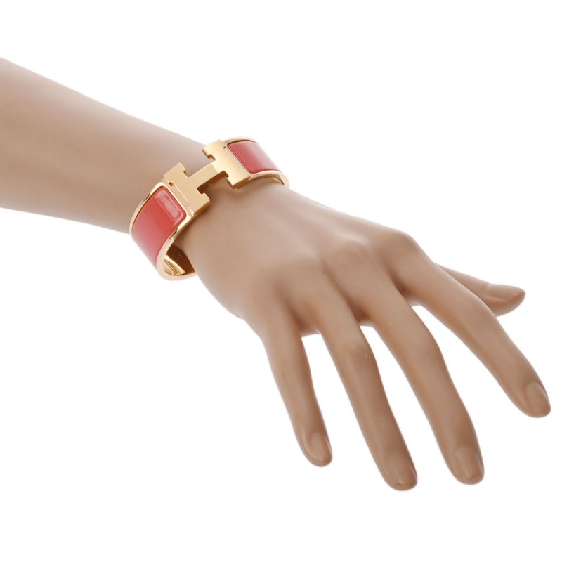 エルメス クリッククラック GM ピンク/ゴールド金具 レディース GP