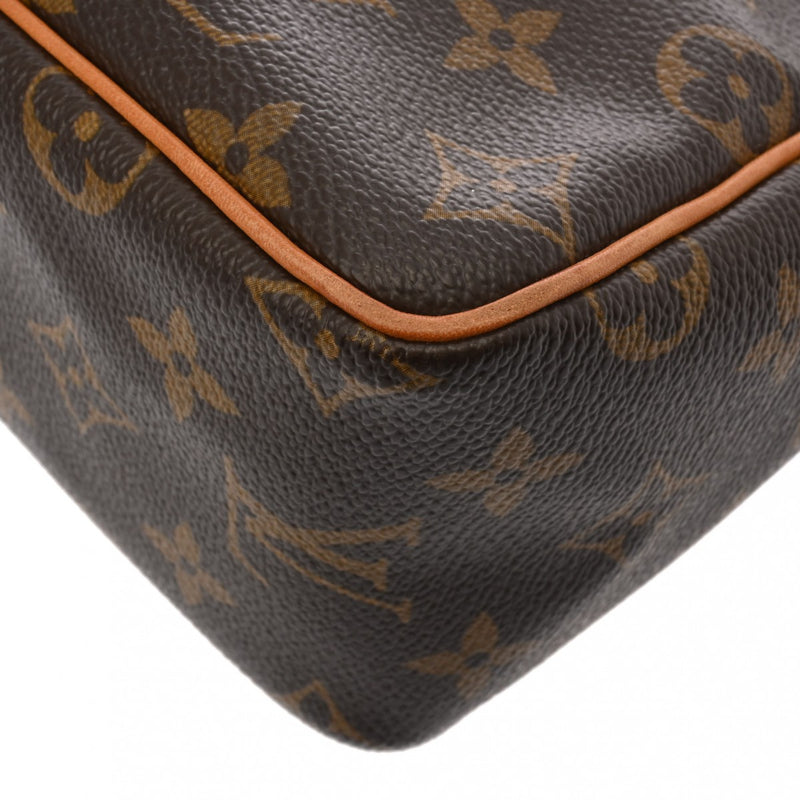 LOUIS VUITTON ルイヴィトン モノグラム ヴィバシテ PM ブラウン M51165 レディース モノグラムキャンバス ショルダーバッグ Bランク 中古 銀蔵