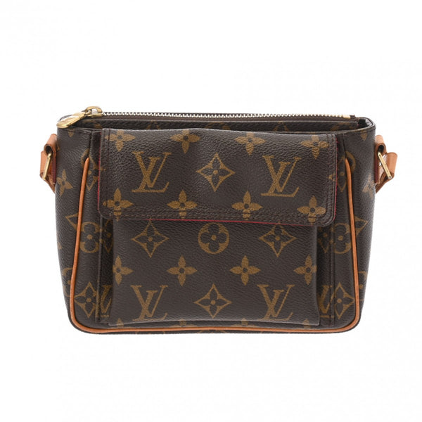 LOUIS VUITTON ルイヴィトン モノグラム ヴィバシテ PM ブラウン M51165 レディース モノグラムキャンバス ショルダーバッグ Bランク 中古 銀蔵