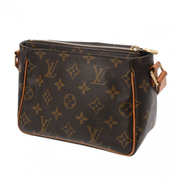 LOUIS VUITTON ルイヴィトン モノグラム ヴィバシテ PM ブラウン M51165 レディース モノグラムキャンバス ショルダーバッグ Bランク 中古 銀蔵