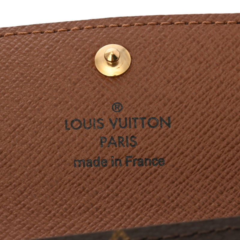 LOUIS VUITTON ルイヴィトン モノグラム ミュルティクレ4 旧型 ブラウン M62631 ユニセックス モノグラムキャンバス キーケース Aランク 中古 銀蔵