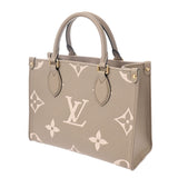 LOUIS VUITTON ルイヴィトン モノグラムアンプラント オンザゴー PM 2WAY トゥルトレール/クレーム M45779 レディース レザー ハンドバッグ Aランク 中古 銀蔵
