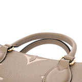 LOUIS VUITTON ルイヴィトン モノグラムアンプラント オンザゴー PM 2WAY トゥルトレール/クレーム M45779 レディース レザー ハンドバッグ Aランク 中古 銀蔵
