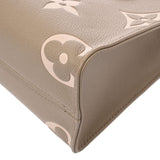 LOUIS VUITTON ルイヴィトン モノグラムアンプラント オンザゴー PM 2WAY トゥルトレール/クレーム M45779 レディース レザー ハンドバッグ Aランク 中古 銀蔵