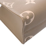 LOUIS VUITTON ルイヴィトン モノグラムアンプラント オンザゴー PM 2WAY トゥルトレール/クレーム M45779 レディース レザー ハンドバッグ Aランク 中古 銀蔵