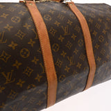 LOUIS VUITTON ルイヴィトン モノグラム キーポル バンドリエール 55 ブラウン M41414 ユニセックス モノグラムキャンバス ボストンバッグ Bランク 中古 銀蔵