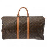 LOUIS VUITTON ルイヴィトン モノグラム キーポル バンドリエール 55 ブラウン M41414 ユニセックス モノグラムキャンバス ボストンバッグ Bランク 中古 銀蔵