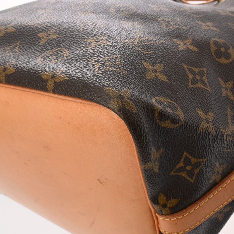 LOUIS VUITTON ルイヴィトン モノグラム プチノエ ブラウン M42226 レディース モノグラムキャンバス ショルダーバッグ Bランク 中古 銀蔵