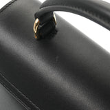 CELINE セリーヌ ティーン ニノバッグ 2WAYショルダー ブラック 118113 - レディース シャイニーカーフスキン ハンドバッグ 新同 中古 銀蔵