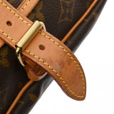 LOUIS VUITTON ルイヴィトン モノグラム ソミュール 30 ブラウン M42256 レディース モノグラムキャンバス ショルダーバッグ Bランク 中古 銀蔵
