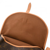 LOUIS VUITTON ルイヴィトン モノグラム ソミュール 30 ブラウン M42256 レディース モノグラムキャンバス ショルダーバッグ Bランク 中古 銀蔵