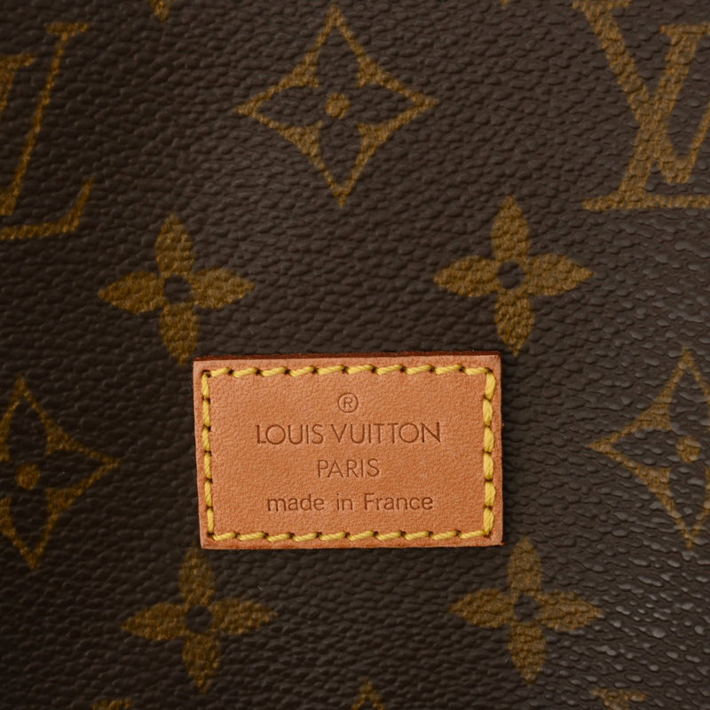 LOUIS VUITTON ルイヴィトン モノグラム ソミュール 30 ブラウン M42256 レディース モノグラムキャンバス ショルダーバッグ Bランク 中古 銀蔵