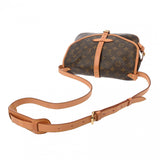 LOUIS VUITTON ルイヴィトン モノグラム ソミュール 30 ブラウン M42256 レディース モノグラムキャンバス ショルダーバッグ Bランク 中古 銀蔵