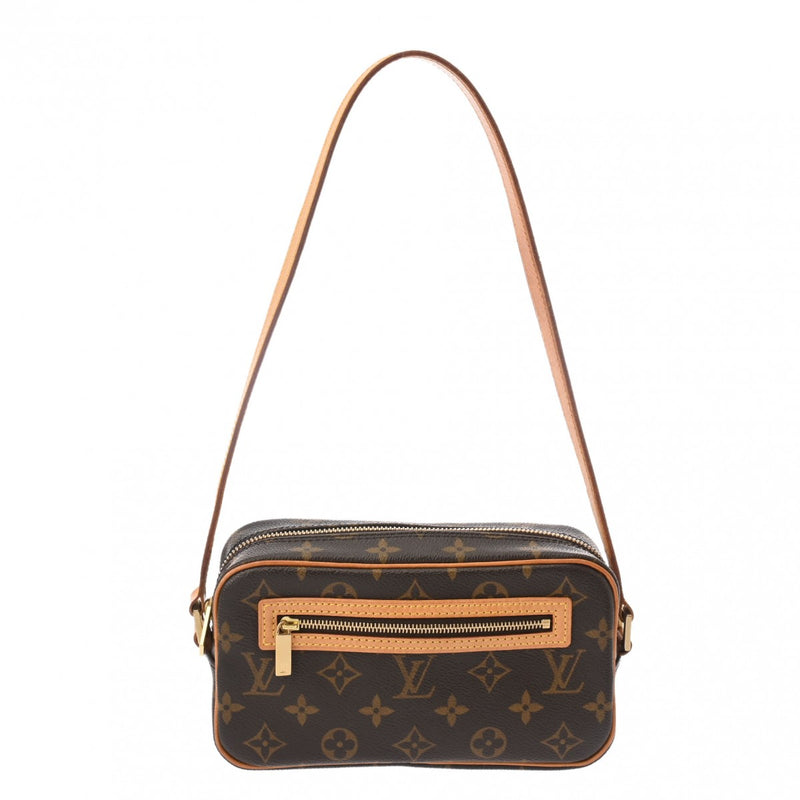 LOUIS VUITTON ルイヴィトン モノグラム ポシェット シテ ブラウン M51183 レディース モノグラムキャンバス ハンドバッグ Bランク 中古 銀蔵