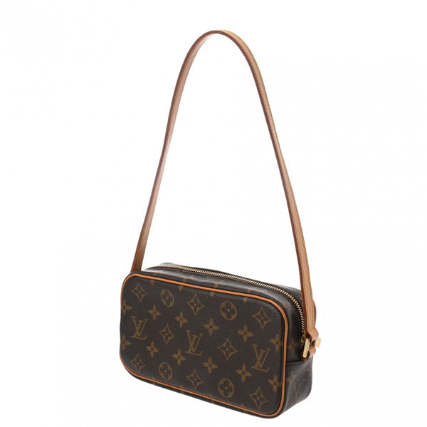 LOUIS VUITTON ルイヴィトン モノグラム ポシェット シテ ブラウン M51183 レディース モノグラムキャンバス ハンドバッグ Bランク 中古 銀蔵