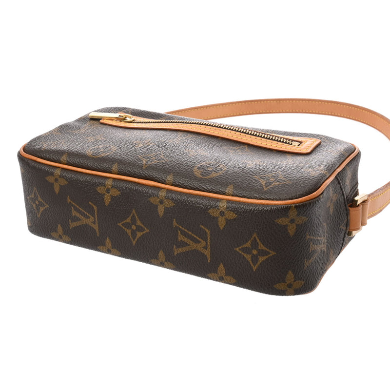 LOUIS VUITTON ルイヴィトン モノグラム ポシェット シテ ブラウン M51183 レディース モノグラムキャンバス ハンドバッグ Bランク 中古 銀蔵