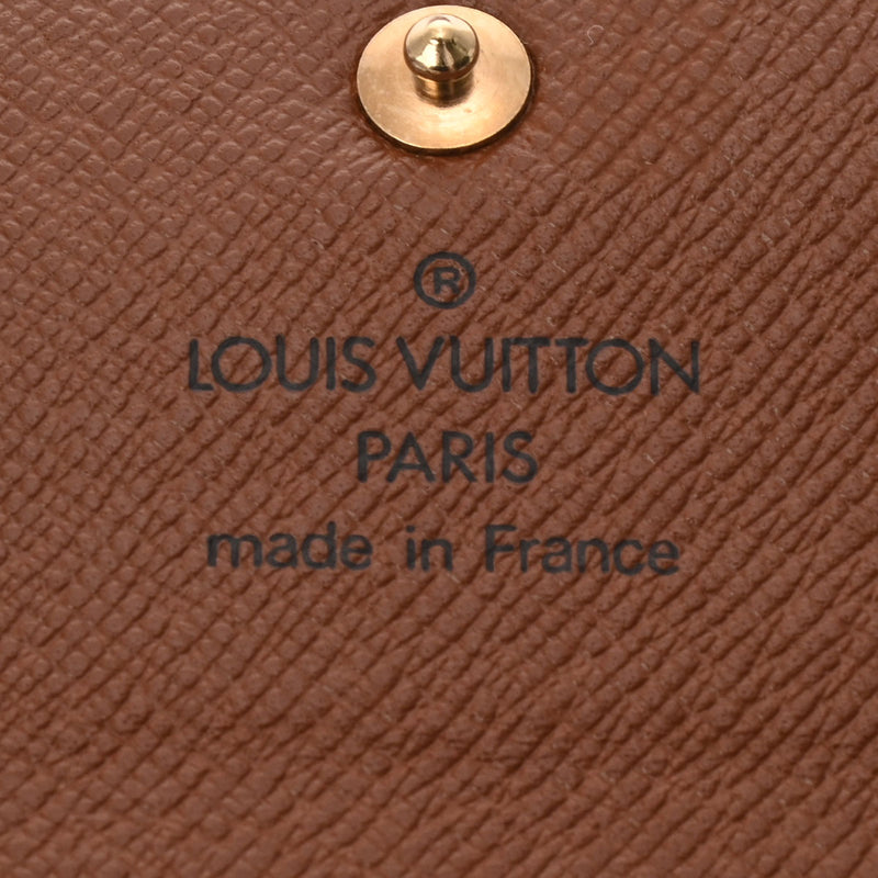 LOUIS VUITTON ルイヴィトン モノグラム ミュルティクレ4 旧型 ブラウン M62631 ユニセックス モノグラムキャンバス キーケース ABランク 中古 銀蔵