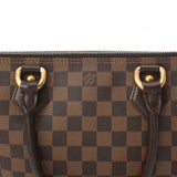 LOUIS VUITTON ルイヴィトン ダミエ サレヤ PM ブラウン N51183 レディース ダミエキャンバス ハンドバッグ Bランク 中古 銀蔵