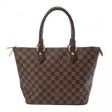 LOUIS VUITTON ルイヴィトン ダミエ サレヤ PM ブラウン N51183 レディース ダミエキャンバス ハンドバッグ Bランク 中古 銀蔵