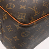 LOUIS VUITTON ルイヴィトン モノグラム ドーヴィル ブラウン M47270 レディース モノグラムキャンバス ハンドバッグ Bランク 中古 銀蔵