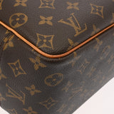 LOUIS VUITTON ルイヴィトン モノグラム ドーヴィル ブラウン M47270 レディース モノグラムキャンバス ハンドバッグ Bランク 中古 銀蔵