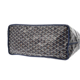 GOYARD ゴヤール アンジュ GM ネイビー レディース PVC/レザー トートバッグ ABランク 中古 銀蔵