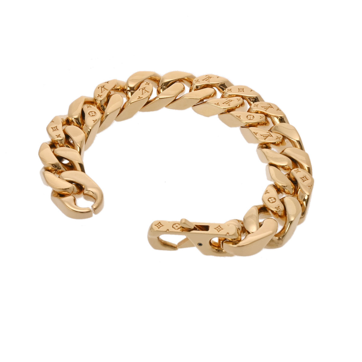 ルイヴィトンブラスレ チェーンリンクス ゴールド金具 メンズ GP