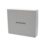 BALENCIAGA バレンシアガ エヴリデイ ロゴ ジップ付きコインカードケース シルバー 551990 ユニセックス レザー カードケース Aランク 中古 銀蔵