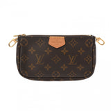 LOUIS VUITTON ルイヴィトン モノグラム ミュルティ ポシェットアクセソワール ローズクレール M44840 レディース モノグラムキャンバス ショルダーバッグ ABランク 中古 銀蔵