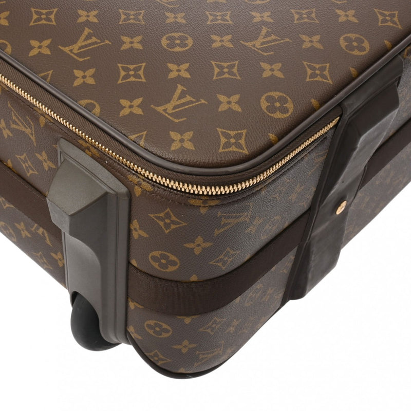 LOUIS VUITTON ルイヴィトン モノグラム ペガス 70 ブラウン M23248 ユニセックス モノグラムキャンバス キャリーバッグ Bランク 中古 銀蔵