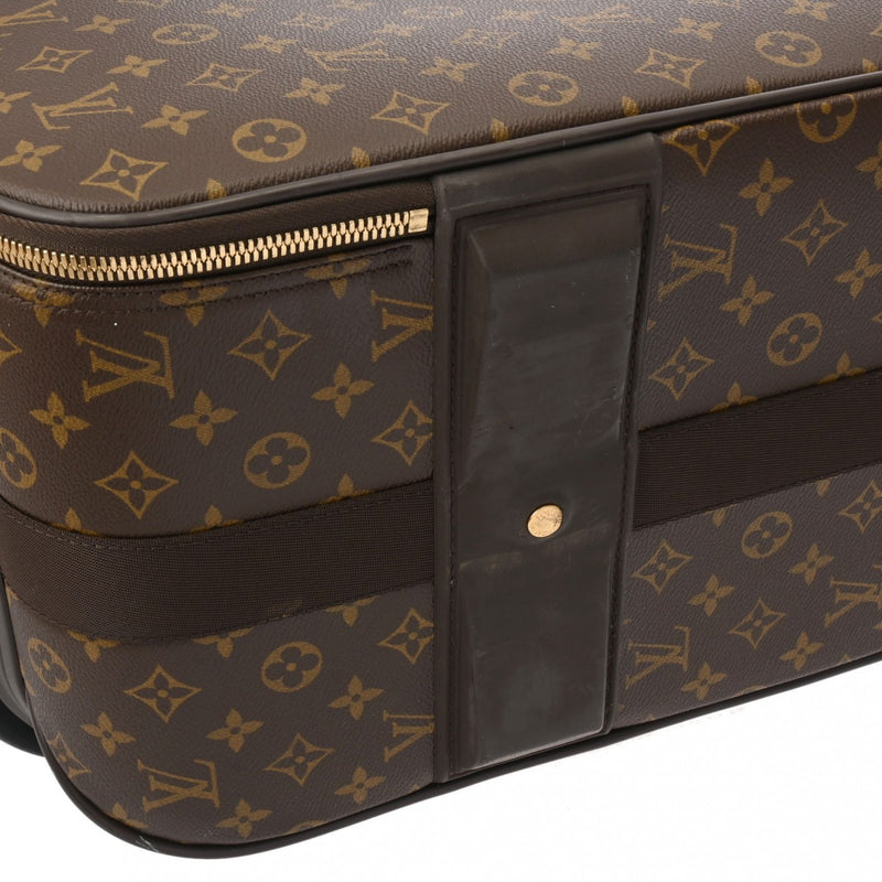 LOUIS VUITTON ルイヴィトン モノグラム ペガス 70 ブラウン M23248 ユニセックス モノグラムキャンバス キャリーバッグ Bランク 中古 銀蔵