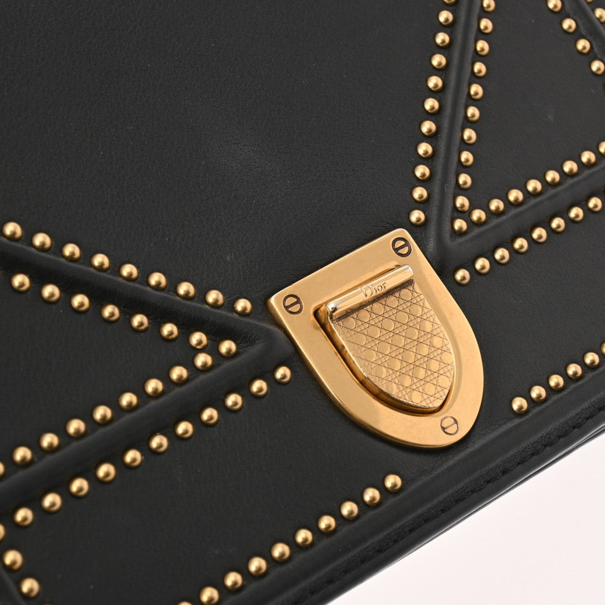 クリスチャンディオールディオラマ チェーンショルダー スタッズ