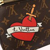 LOUIS VUITTON ルイヴィトン モノグラム パッチーズ ポシェットメティス ブラウン M43991 レディース モノグラムキャンバス 2WAYバッグ ABランク 中古 銀蔵