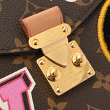 LOUIS VUITTON ルイヴィトン モノグラム パッチーズ ポシェットメティス ブラウン M43991 レディース モノグラムキャンバス 2WAYバッグ ABランク 中古 銀蔵